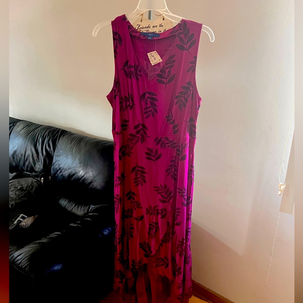 NWT Apt 9 purple dress petite large